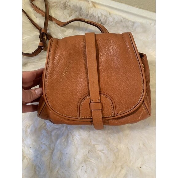 ISAAC Mizrahi leather drawstring Crossbody Purse - Picture 6 of 10